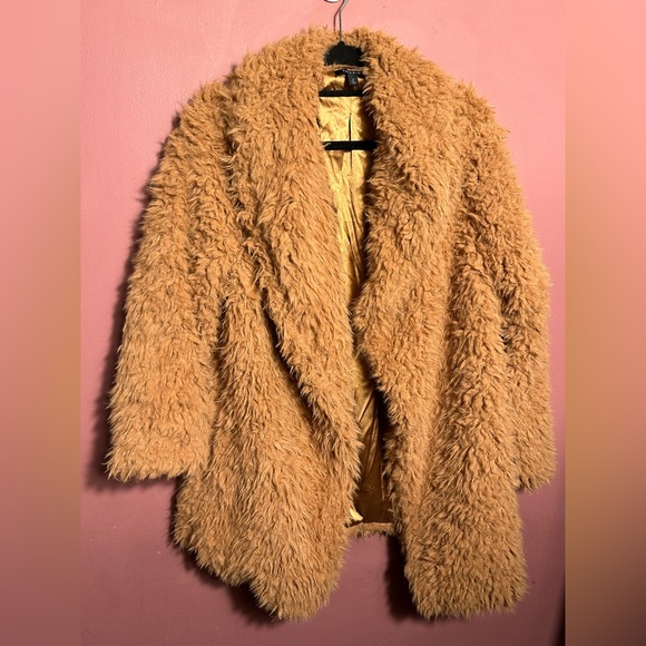 NWoT Torrid Sherpa Drape Front Jacket - Picture 6 of 12